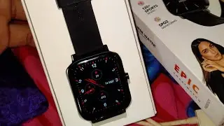 fire-bolt epic plus smart watch unboxing 🥳