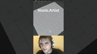 Noob vs Pro artist: Mesh Circle #blendertutorial #blender #blendercommunity #blender3d #b3d