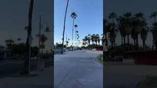 45 seconds of Palm Springs! #palmsprings #palmspring #california #youtubeshorts