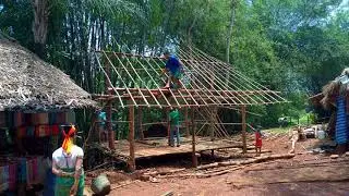 Arriving at The  Long Neck Hilltribe Village, Chiang Rai - Thailand. 2018