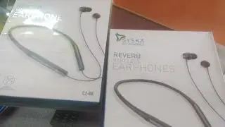 Syska Bluetooth neckband  🎧🎧gud quality reasonble price available👍 koti store☺️😗