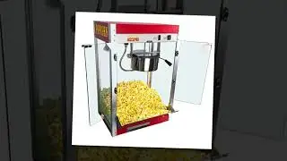 Paragon Theater Pop 8 Ounce Popcorn Machine for Professional Concessionaires Requiring Commercial