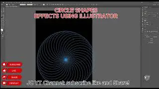 JC PRINTING  -  Design Logo and Mockup for Sublimation Printing! CIRCLE SHAPES EFFECTS