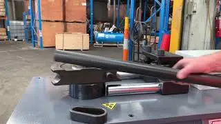 Tube & Pipe Bender. SM-UNI50C - 50mm Capacity Complete with 4 Sets of Tooling, Hydraulic Clamping,