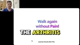 Walk again without pain of Arthritis!