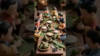 Tiny Chefs Make Sticky Rice Dumplings &mdash; But What&rsquo;s the Secret Filling?! 🍚✨ #food #classictinyfood
