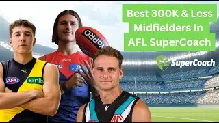 Best 300K and Less Midfielders In AFL SuperCoach