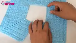 Örgü Robalı Çocuk Elbise Örneği Yapılışı #1 Bölüm / Knitting baby vest  and cardian free pattern