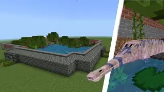 SPEEDBUILD MEMBUAT FARM PRIONOSUCHUS - MINECRAFT BEDROCK EDITION 