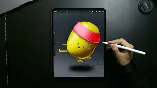 Procreate Drawing Tutorial for Beginners | Karate Kiwi