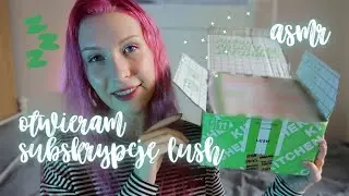 [ASMR] zamówiłam nową subskrypcję z kosmetykami lush 🥰 (LUSH SEPTEMBER SHOWER KITCHEN BOX)