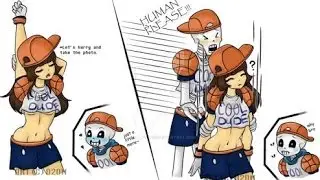 Sans x frisk (la da dee) Cody simpson
