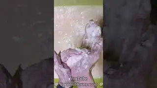 #Soaked #Dove Full video in the channel #asmr #soap #soakedsoap #размокшеемыло #мыло #mushy #асмр