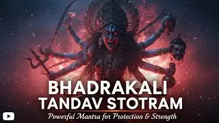 BHADRAKALI TANDAV STOTRAM | Fierce Shakti Mantra