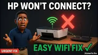 How to connect  my HP printer to my wifi