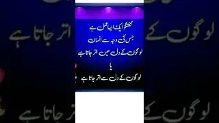 Guftagoo with aik aisa amal hai#Jis se insan ki pehchan ho jati hai#