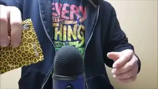 ASMR ~ Crinkle Sounds with Stinksack ~ Tapping Hemper Dab Mat (No Talking)
