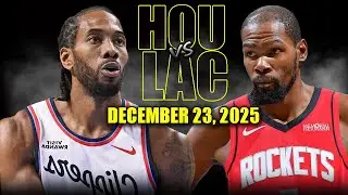 Houston Rockets vs Los Angeles Clippers Full Game Highlights – December 23, 2025 | NBA Season