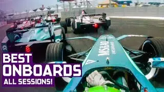 23 Minutes Of Onboard Action! Best Onboard Moments - 2018 Qatar Airways New York City E-Prix