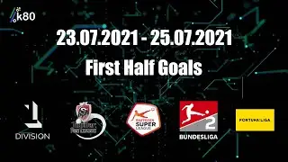 23.07.2021 - 25.07.2021 Weekend Football Predictions