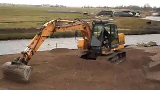 Kraanwerk bij Jan Bijlsma te Hommerts