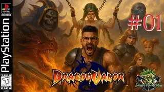 Dragon Valor PS1  A Lenda do Caçador de Dragões Game Play | Parte 1