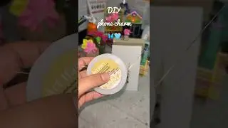Handmade phone charm 🦋| (day-13)of 30days challenge| easy diy | #new #ytshorts #diy #easy #craft