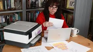 HP OfficeJet Pro 8122e Wireless All-in-One Colour Printer & 3 months Instant Ink with HP Plus