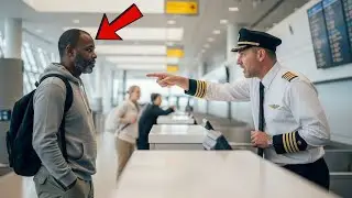 Pilot Deletes Black Man's Ticket for 