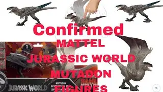CONFIRMED MATTEL JURASSIC WORLD MUTADON FIGURES #jurassicworldrebirth #mattel #fypviral 