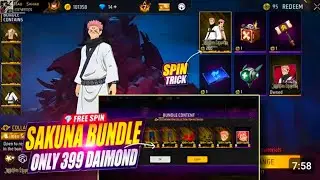 BECAME RYOMEN SUKUNA || DAIMOND LOOT LIYA ||SUKUNA RING EVENT FREEFIRE