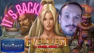 EQOA! EverQuest Online Adventures is back! Early Levels! Sandstorm! Rogue Halfling! No Commentary!