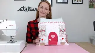 Almofada Casinha  -  Costure Baby