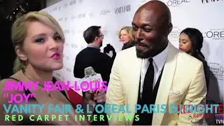 Jimmy Jean-Louis #Joy at the Vanity Fair and L&rsquo;Oreal Paris DJ Night #VFCH #Lorealista #vfsocialclub