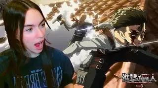 LEVI el DUEÑO de mis quincenas! ⚔️​🕊️​ Attack on Titan T3 E 1-2 (38-39)