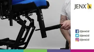 Jenx Junior+ - Footplate adjustment (dorsi/plantar flexion)