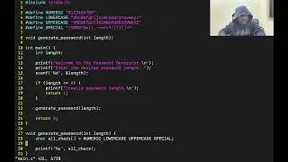 Password Generator in C