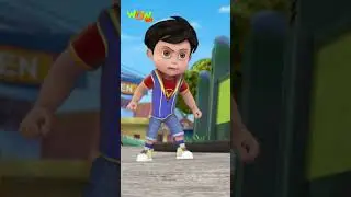 Vir Vs Ninja Master Fight | Vir The Robot Boy | Youtube Shorts Video | 468 | Wow Kidz #shorts