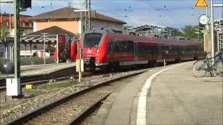 Bahnhof STARNBERG - ICE ; BR 423 , BR 442 [ 24.05.2014 ]