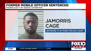 Former Mobile police officer gets 20-year sentence in sexual extortion case, DA&rsquo;s office says