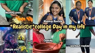 PRODUCTIVE COLLEGE ROUTINE🌤️☕️|MANIFESTATION DAY🧘&zwj;♀️#collegetips #morningroutine #diml