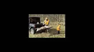 A Better Way to Haul Away-KFI Products #deerhunting #bowhunting #offroad #utv #farming