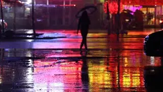 Relaxing Music & City Sounds For Stress Relief | Sleep | Meditation | Pink Noise | Tinnitus Relief