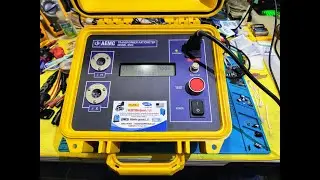 ♒AEMC Modelo 8500, Medidor de (RATIO) Para Transformadores de Voltaje Corriente y Potencia, Probando