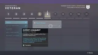DESTINY 2 THE EDGE OF FATE | GUARDIAN RANK 6 COMPLETED