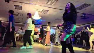 Kaj siab line dance last night of 2025 #music play from background 