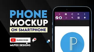PHONE MOCKUP ON SMARTPHONE