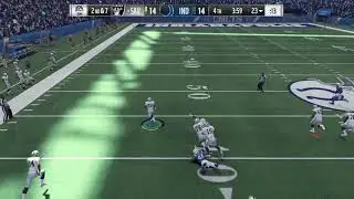 Madden 18 H2H Marshall Faulk amazing run