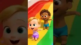 Slides & Swings Adventure 🎢 | Playground Fun for Kids #shorts
