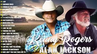Kenny Rogers & Alan Jackson Best Country Hits 🤠 🎶🔥Country Classics That Bring Peace to the Heart